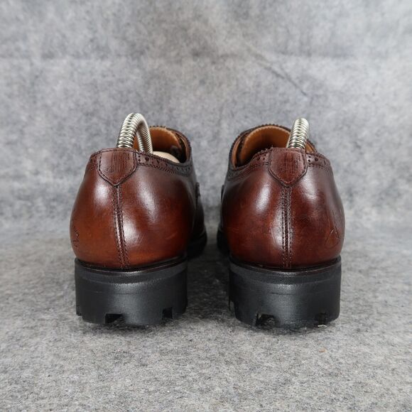 John Fluevog Shoes Mens 8 Oxford Classic Lace Up Brogue Brandenburg Angel Banker main image 4